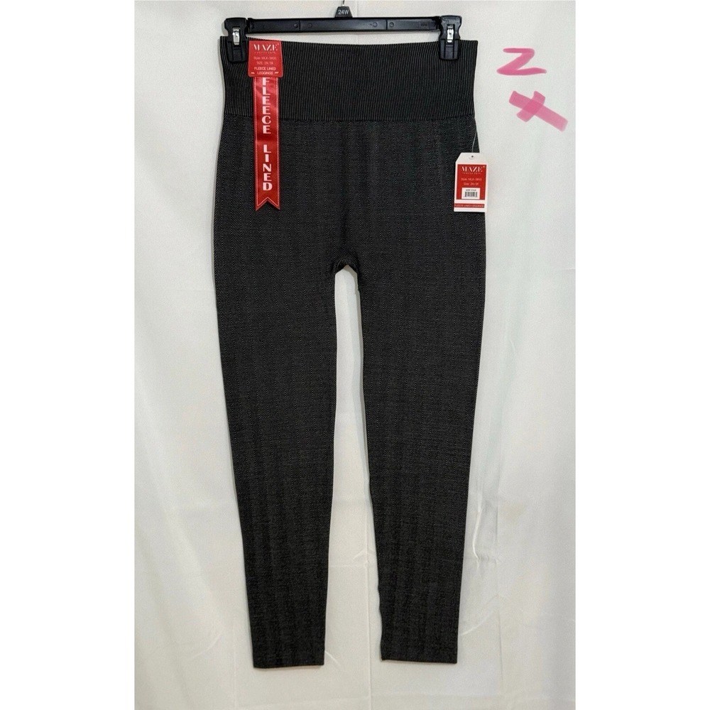 Maze Fleece Leggings Sz 2X/3X